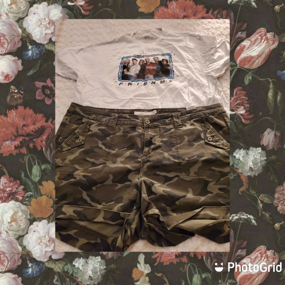 Torrid Camouflage Shorts
